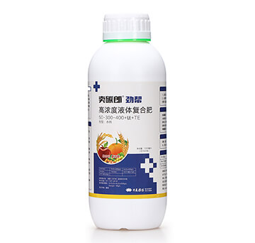 1000毫升高濃度液體復(fù)合肥50-300-400+鈦+TE-賣(mài)碳郎勁幫-千美植保
