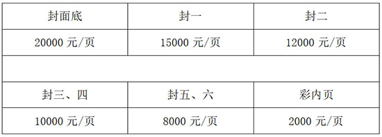 六、會刊廣告