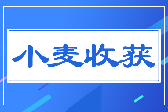 小麥收獲