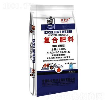 脲醛緩釋型復合肥26-10-12-歐雷瑪