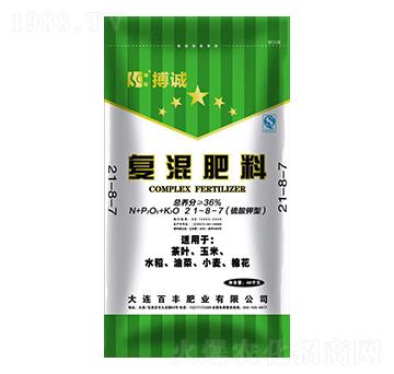 硫酸鉀型復(fù)合肥料21-8-7-搏誠(chéng)-中基金石